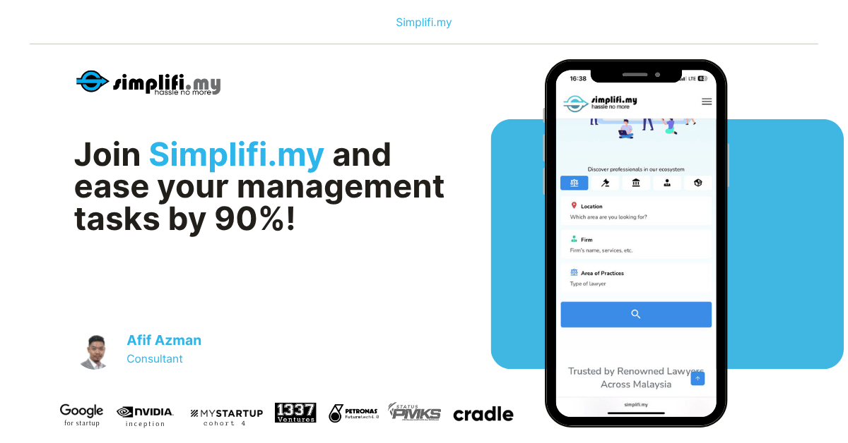 simplifi.my sistem untuk peguam