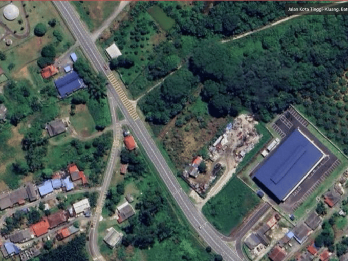 Tanah pertanian Freehold Non-Bumi untuk dijual berhadapan Jalan Lombong, Kota Tinggi – 0.4183 ha (~1.03 ekar ≈ 45,025 kps) – harga turun RM850,000