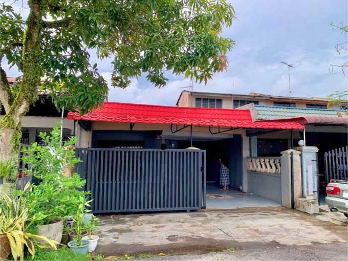 Teres 1 Tingkat untuk dijual di Jalan Belinjau, Taman Kota Jaya, Kota Tinggi – Freehold Bumi Lot tak banjir